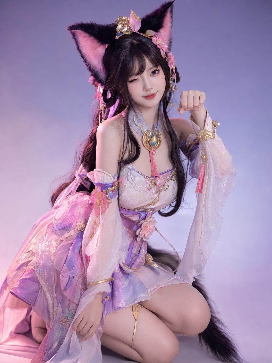 反差眼镜妹